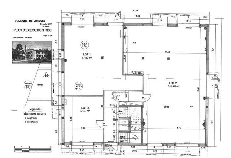 Local commercial - 152 m²