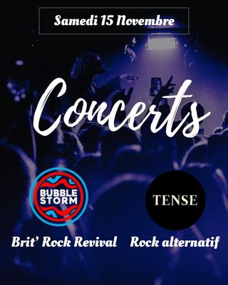 🎸⚡ Samedi 15 Nov - Double Concert