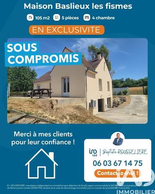 Maison - 105 m² - 5 pièces
