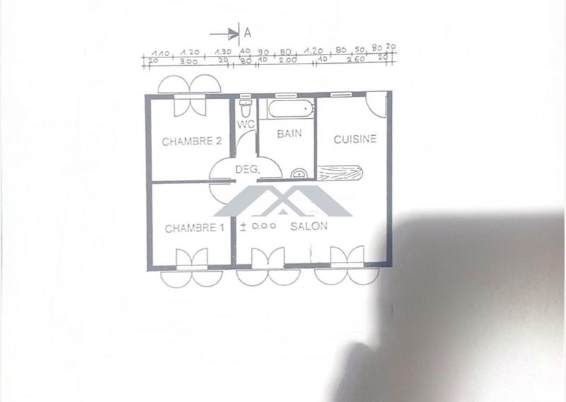 Maison ancienne - 60 m² - 3 pièces