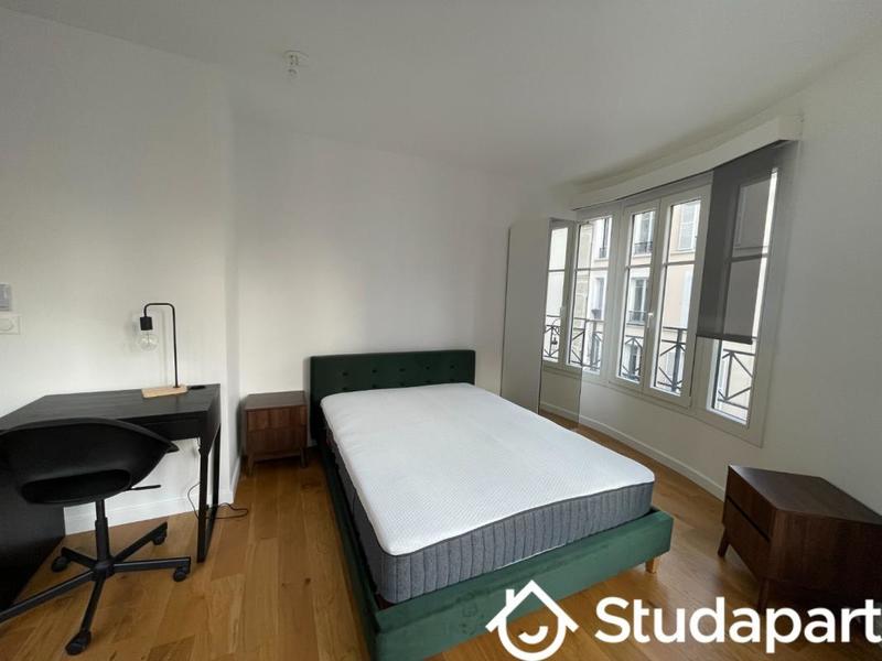 Chambre - 13 m² - 1 pièce