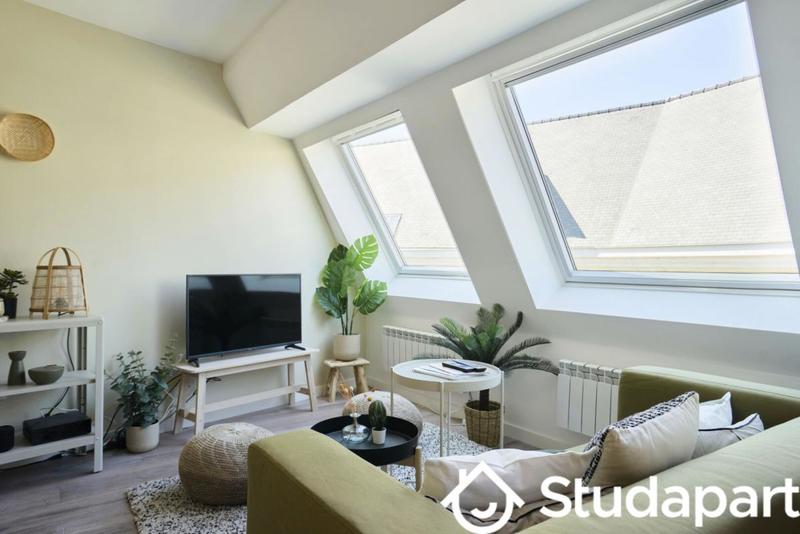 Chambre - 9 m² - 1 pièce