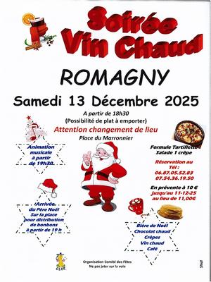 Soirée de fin d'année &quot;soirée vin chaud&quot;