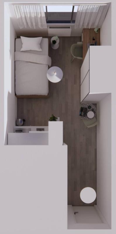 Appartement - 41 m² - 1 pièce