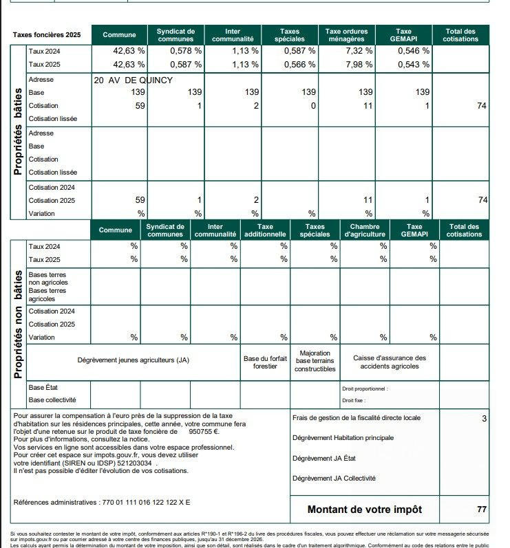 Parking / Garage - 10 m²
