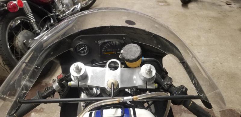 Yamaha Tzg 350 yamaha bleu 0350 B