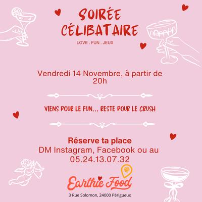 Soirée célibataire - Earthie Food