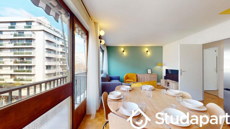 Chambre - 9 m² - 1 pièce