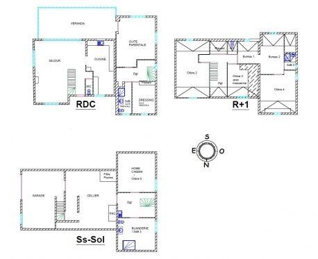 Maison - 289 m² - 9 pièces