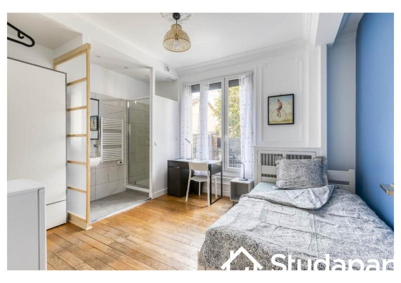 Chambre - 15 m² - 1 pièce