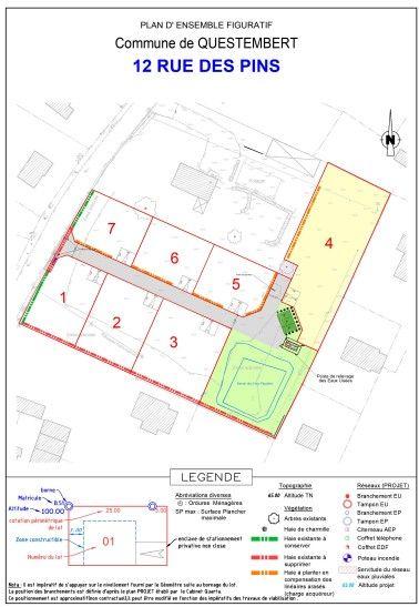 Terrain constructible - 1 375 m²