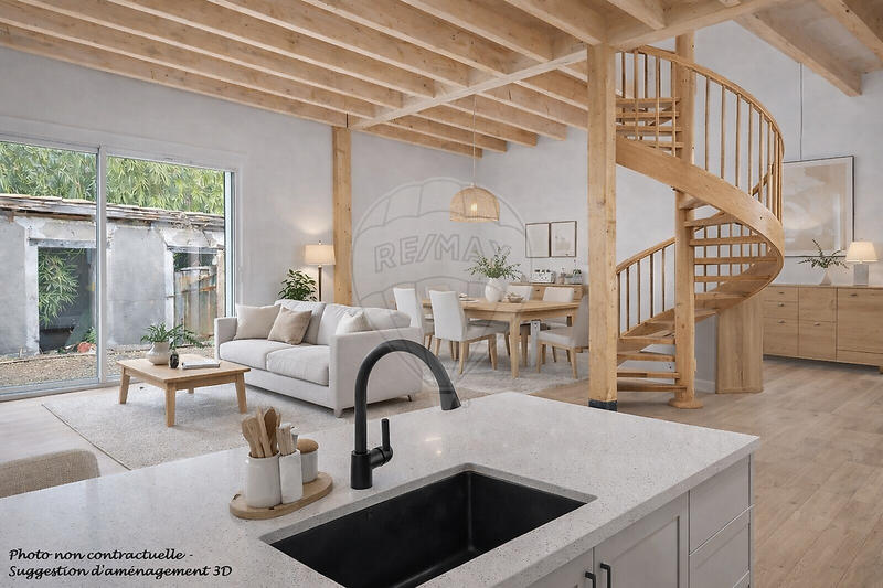 Maison - 85 m² - 2 pièces