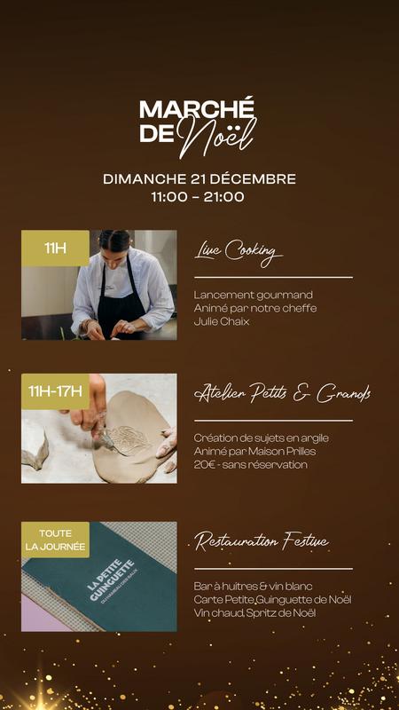 Marché de Noël au Hameau des Baux - les Petites Maisons