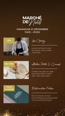 Marché de Noël au Hameau des Baux - les Petites Maisons