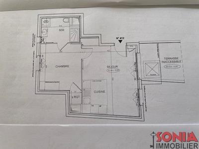 Appartement - 42 m² - 2 pièces