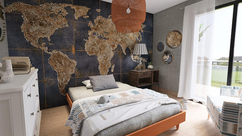 Maison - 90 m² - 4 pièces