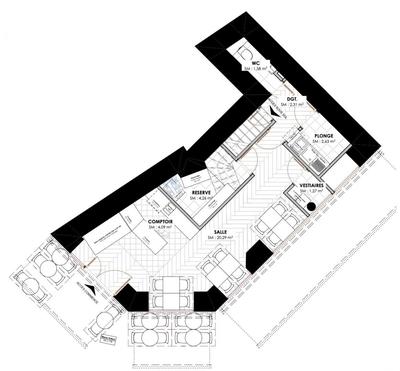 Local commercial - 58 m²