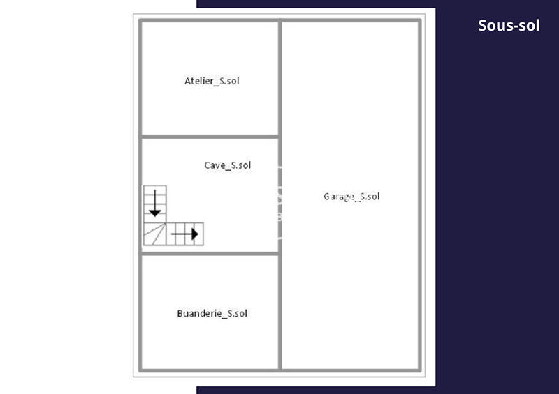 Maison - 124 m² - 5 pièces