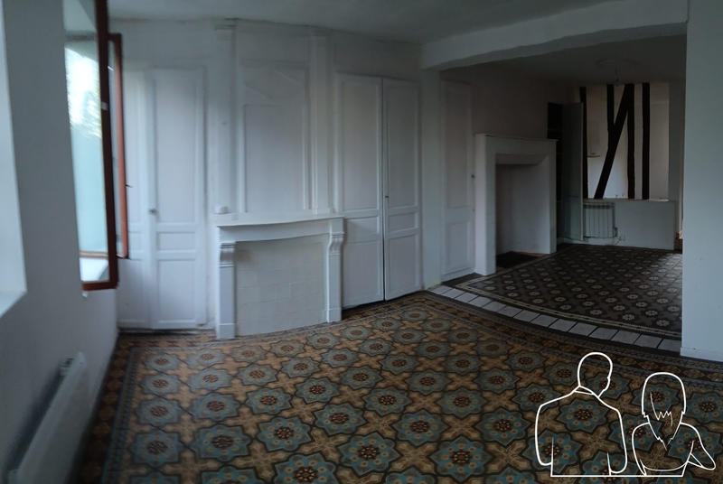 Maison ancienne - 97 m² - 5 pièces