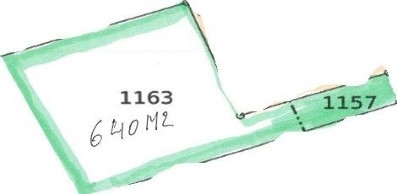 Terrain - 640 m²