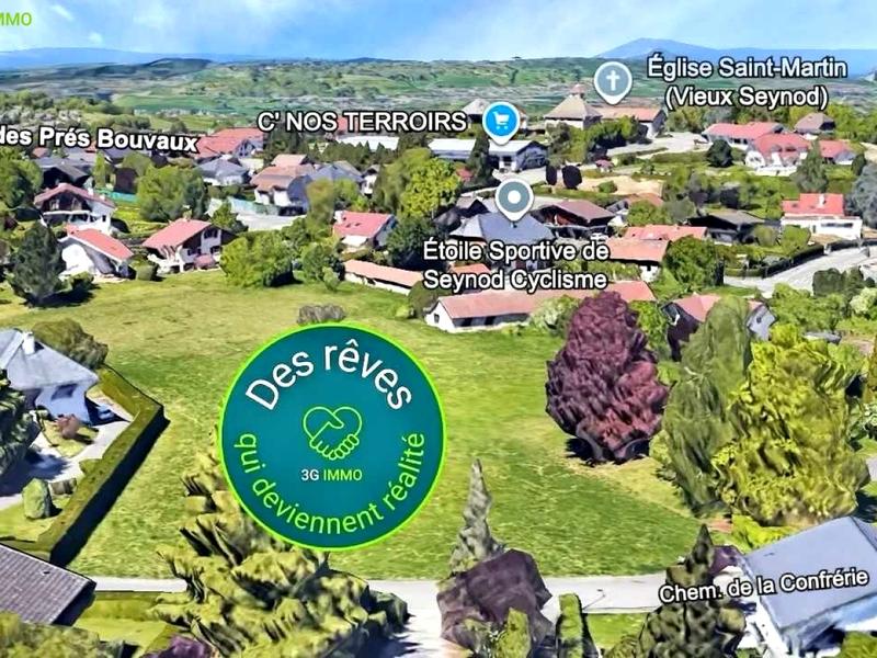 Terrain constructible - 629 m²