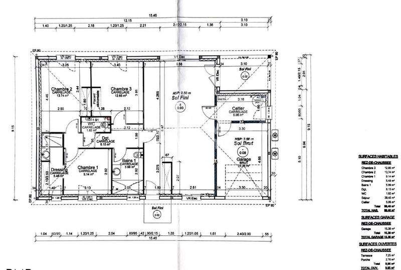 Maison - 99 m² - 4 pièces