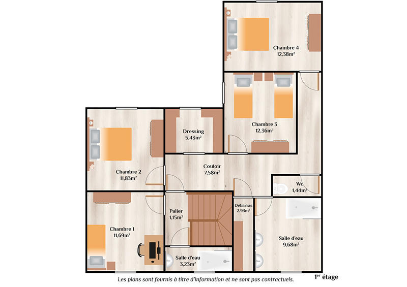 Maison - 154 m² - 6 pièces