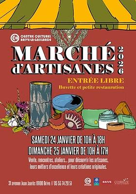 Marché d'artisanes 2026 (Centre Culturel)