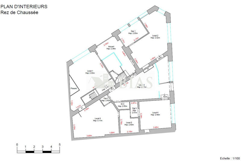 Local d'activités - 285 m² - 9 pièces