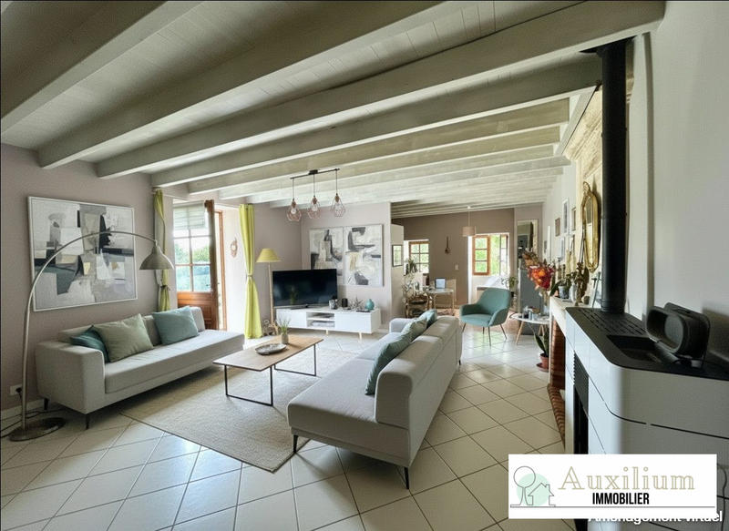 Maison ancienne - 100 m² - 5 pièces