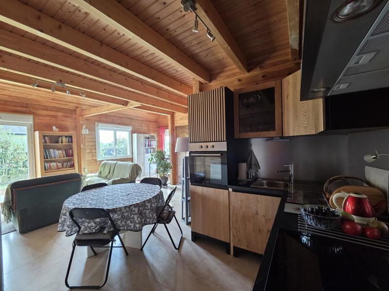 Maison de bois - 133 m² - 5 pièces