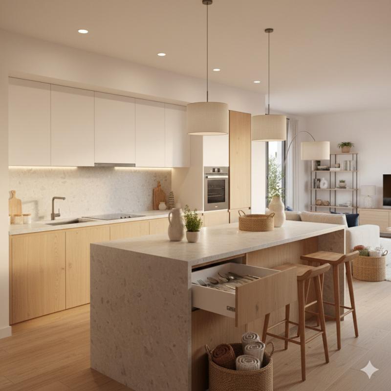 Appartement - 51 m² - 3 pièces