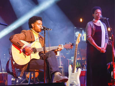 Concert à bord de l'Hermione