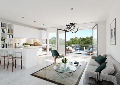 Appartement - 93 m² - 5 pièces