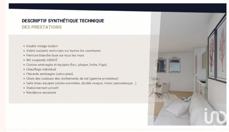 Appartement - 49 m² - 3 pièces