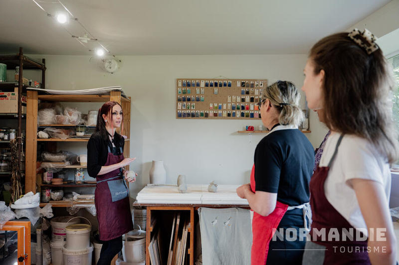 Démonstration d'artisan d'art - Léa Croison