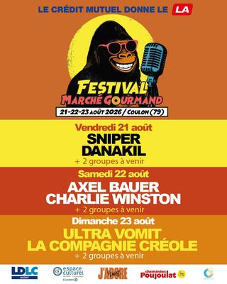 Festival Marché Gourmand 2026 à Coulon