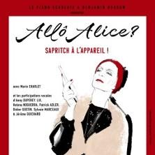 Allô Alice? Sapritch à l'Appareil ! - Théâtre de Nesle, Paris