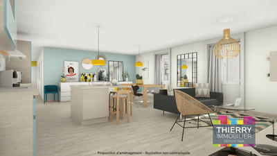 Appartement - 123 m² - 4 pièces