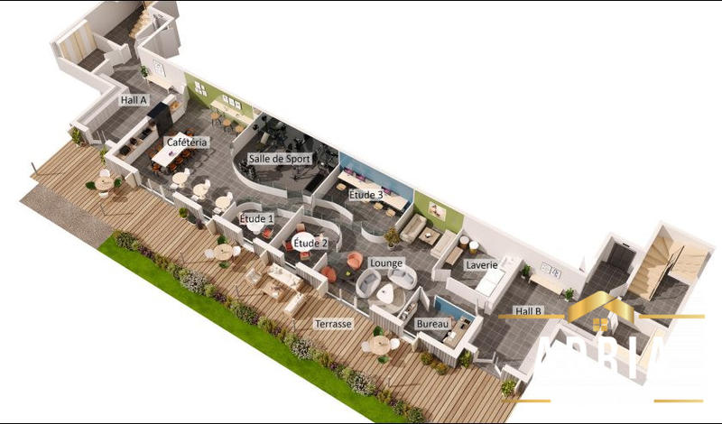 Appartement - 19 m² - 1 pièce