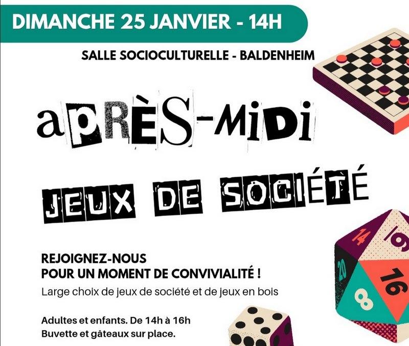 Après-midi jeux de société
