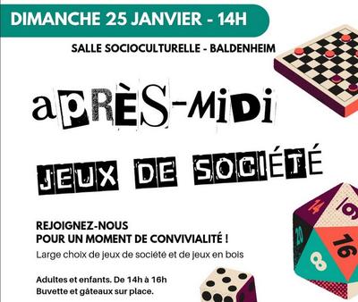 Après-midi jeux de société