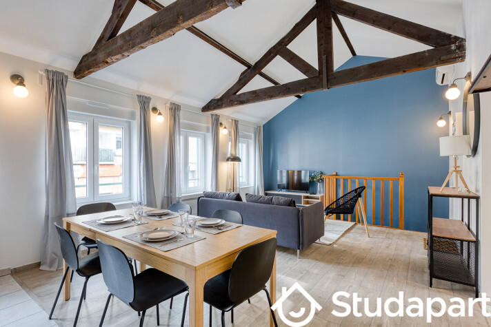 Chambre - 59 m² - 1 pièce