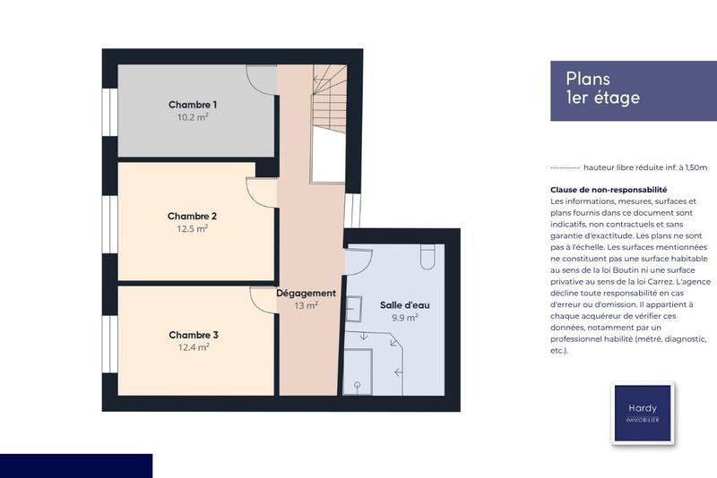 Maison ancienne - 102 m² - 5 pièces