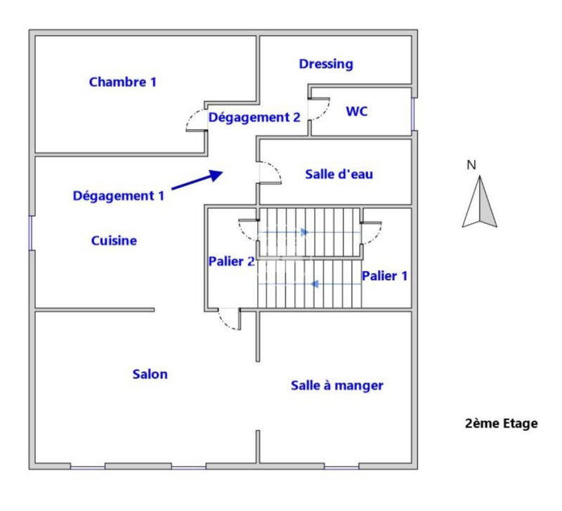 Duplex - 114 m² - 4 pièces