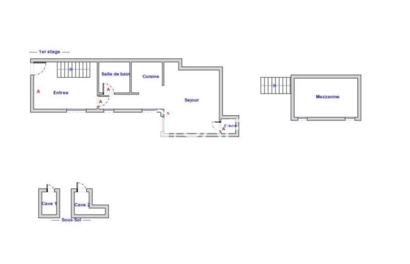 Appartement - 48 m² - 2 pièces
