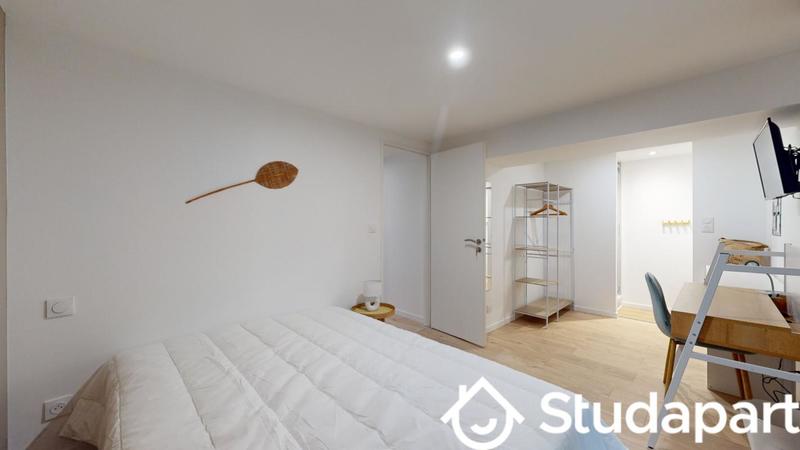 Chambre - 10 m² - 1 pièce