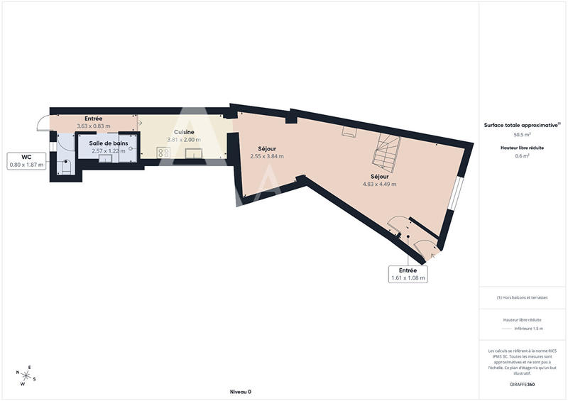 Maison - 87 m² - 4 pièces