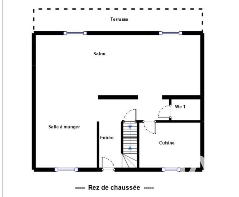 Maison - 86 m² - 5 pièces
