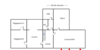 Maison en pierre - 166 m² - 8 pièces